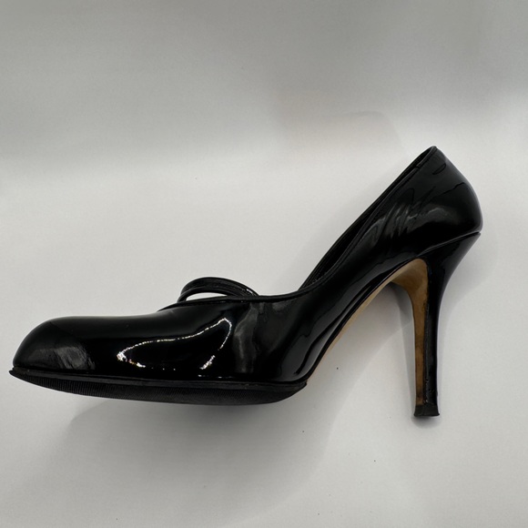 Dior Women’s Retro Escar 9cm Patent Leather Pumps, Black, SIZE: 38.5 - Picture 10 of 16